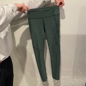 Forrest Green Outdoor Voices Leggings - size small - 86% polyester, 14% spandex